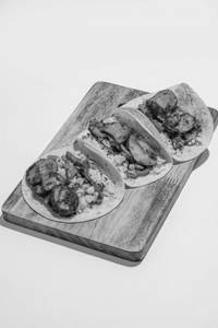 Grilled Potatoes Soft Tacos