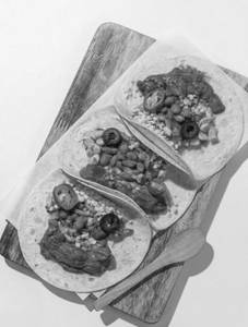 Butter Chicken Soft Tacos