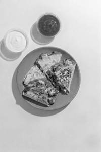 Grilled Paneer Quesadilla