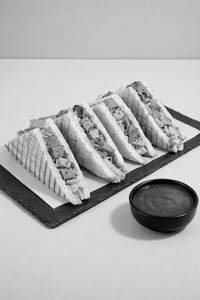 Paneer Tikka Sandwich (grilled)