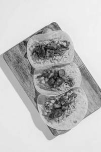 Grilled Paneer Soft Tacos