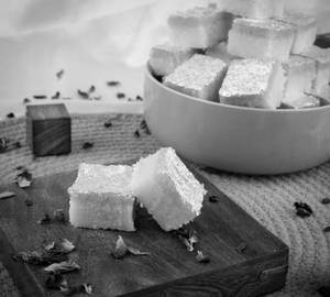 Mishri Nariyal Kesar Barfi