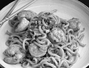Prawns Noodles [Serves 1, 600 g]