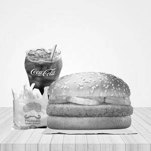 Chicken Tikka Burger Meal