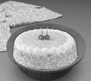 Slicy pineapple cake