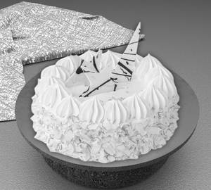 Kesar badam cake
