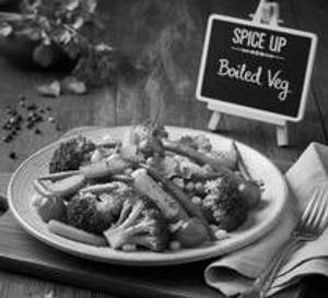 Boiled vegetables