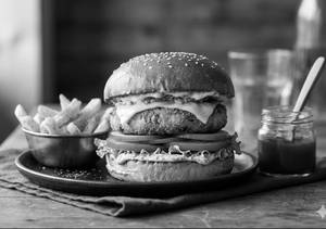 Fiery Aloo Tikki Burger