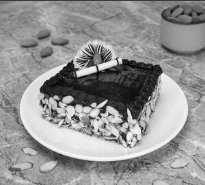 Choco Almond Cake [500 Gms]