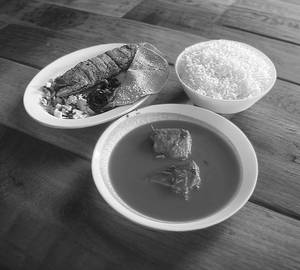 Mackerel Curry Rice (Special)