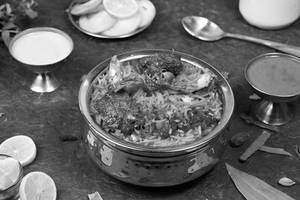 Matka Veg Mutton Biryani