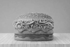 Korean Aloo Tikki Burger