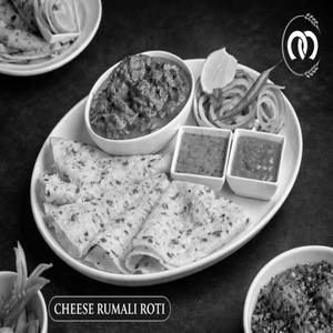Kathi Rumali With Cheese Rumali Roti