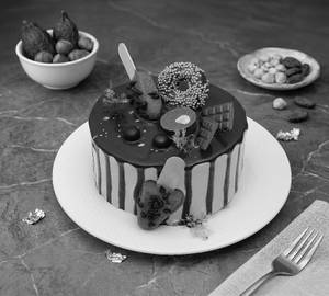 Choco Donut Cake [500 Gms]