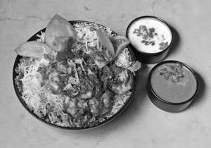 Prawns Biryani