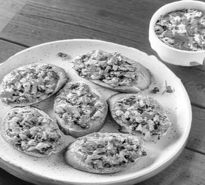 Cheese veg bruschetta  [6 pieces]