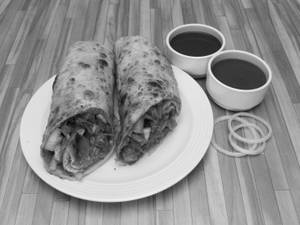 Chicken kheema Roll