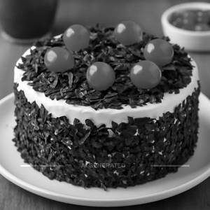 Black Forest Supreme Cake [Eggless]