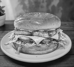 Paneer chees burger