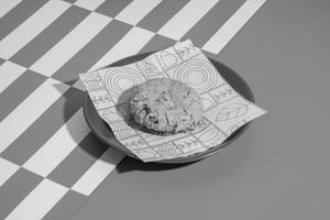 Vanilla And Raisin Cookie