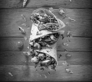 Full rumali Zeeshan Special Chicken Shawarma