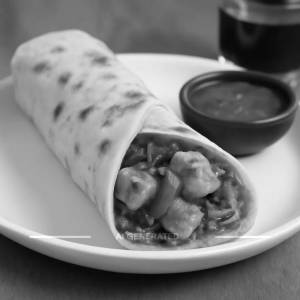 Chilly Paneer Roll