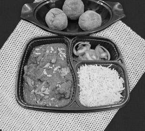 Patna special chicken thali