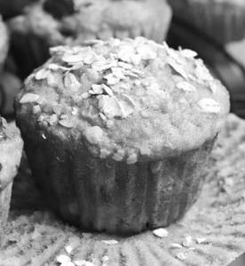 Oat Banana Muffins