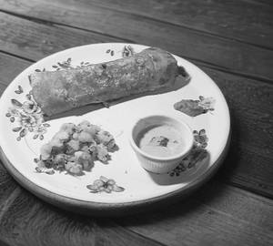 Healthy millet mysore masala dosa