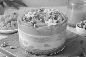 Fresh Alphonso Mango Bento Cake