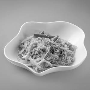 Glass Noodles With Mock Meat And Chinese Cabbage