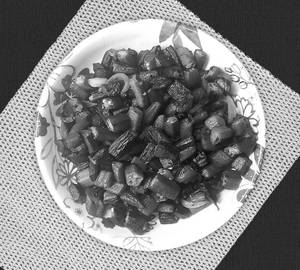 Bhindi pyaj ki bhunjiya sabji 400 grams