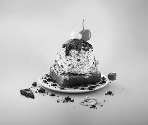 Walnut Brownie Sundae