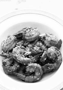 Ginger Garlic Prawn