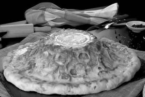 Aztec Volcano Pizza