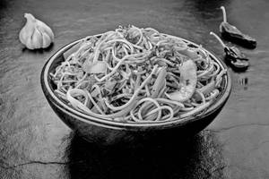 Schezwan Chicken Noodles