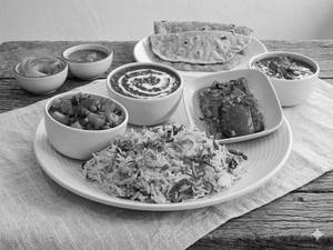 Dal Makhani & Paneer Tikka Signature Thali