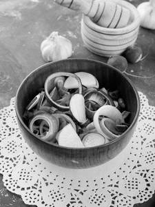 Onion salad