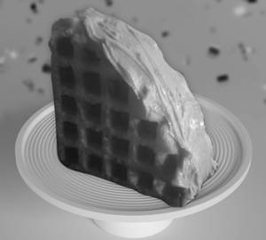 Lotus biscoff waffle