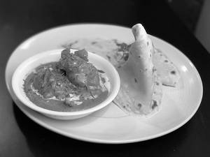Rumali Roti-2 + Kadai Chicken