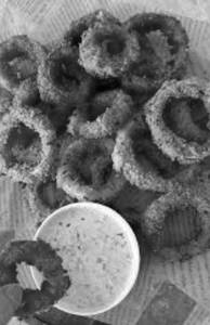 Spiced Panko Onion Rings