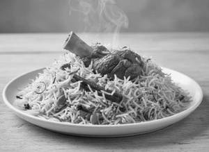 Mutton frypiece fried rice