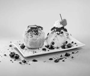 Blueberry Muffin Sundae