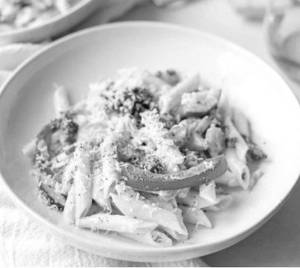 Veg Penne With Cream Sauce