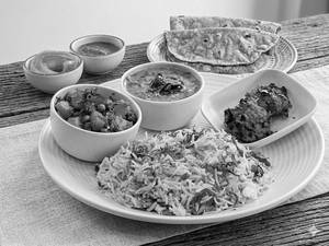 Chicken Tikka Everyday Thali