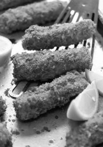 Harissa Baked Fish Fingers