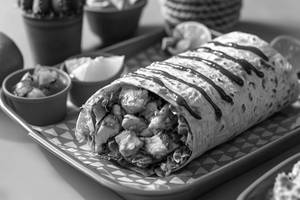 Malai Chicken Tikka Wrap
