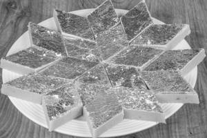 Strawberry Kaju Katli