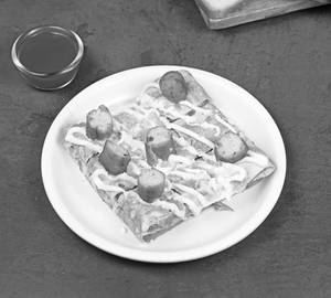 Chicken Sausage Bread Omelette
