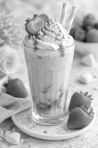 Strawberry Ice Cream Shake